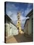 Tower of St. Francis of Assisi Convent and Church, Trinidad, Cuba, West Indies, Central America-Harding Robert-Stretched Canvas