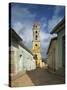 Tower of St. Francis of Assisi Convent and Church, Trinidad, Cuba, West Indies, Central America-Harding Robert-Stretched Canvas