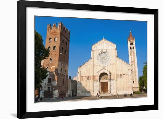 Tower of the Abbey-Nico-Framed Photographic Print
