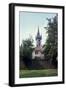 Tower of the Church of St. James the Greater in Policka, Eastern Bohemia, Czech Republic-null-Framed Photographic Print