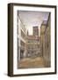 Tower of the Church of St Matthew, Friday Street as seen from Fountain Court, London, 1882-John Crowther-Framed Giclee Print