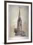 Tower of the Church of St Matthew, Great Peter Street, Westminster, London, 1850-Day & Son-Framed Giclee Print