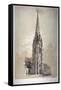 Tower of the Church of St Matthew, Great Peter Street, Westminster, London, 1850-Day & Son-Framed Stretched Canvas