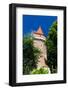 Tower of the City Fortification in Krakow in Poland-mychadre77-Framed Photographic Print