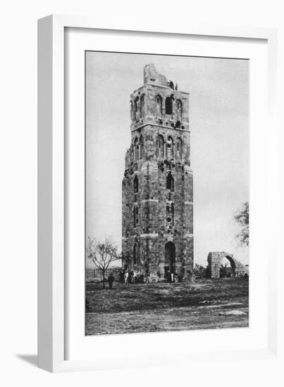 Tower of the Forty Martyrs, Ramla, Palestine, C1930S-Ewing Galloway-Framed Giclee Print