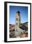 Tower of the Franciscan Monastery, Old Town, Dubrovnik, Croatia-Vivienne Sharp-Framed Photographic Print