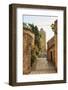 Tower of the Hours, castle remains in the gorgeous medieval hilltop walled village, Pals, Baix Empo-Eleanor Scriven-Framed Photographic Print