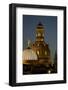 Tower of the Illuminated Church of Our Lady in the Evening-Uwe Steffens-Framed Photographic Print