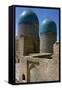 Tower of the Shah-Zindeh Mausoleums, 14th Century-CM Dixon-Framed Stretched Canvas