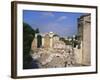 Tower of the Winds and Roman Agora, Athens, Greece-Hans Peter Merten-Framed Photographic Print