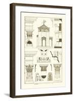 Tower of the Winds and Stoa of Hadrian-J. Buhlmann-Framed Art Print