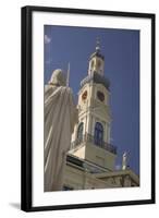 Tower of Town Hall in Riga-Jon Hicks-Framed Photographic Print