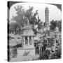Tower of Victory Amd Royal Cenotaphs, Chittaurgarh, India, 1904-Underwood & Underwood-Stretched Canvas