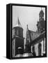Tower of Wawel Castle-John Phillips-Framed Stretched Canvas