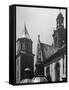 Tower of Wawel Castle-John Phillips-Framed Stretched Canvas