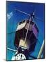 "Tower on Battleship," March 9, 1940-Arthur C. Radebaugh-Mounted Giclee Print