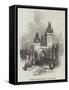 Tower on the Bridge, at Prague-null-Framed Stretched Canvas