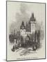 Tower on the Bridge, at Prague-null-Mounted Giclee Print