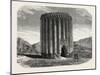 Tower on the Site of the Ancient Raghes, Persia (Believed to Be the Tomb of a Mogul King)-null-Mounted Giclee Print