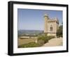 Tower, Rennes-Le Chateau, Aude, Languedoc-Roussillon, France, Europe-Martin Child-Framed Photographic Print