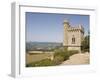 Tower, Rennes-Le Chateau, Aude, Languedoc-Roussillon, France, Europe-Martin Child-Framed Photographic Print