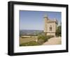 Tower, Rennes-Le Chateau, Aude, Languedoc-Roussillon, France, Europe-Martin Child-Framed Photographic Print