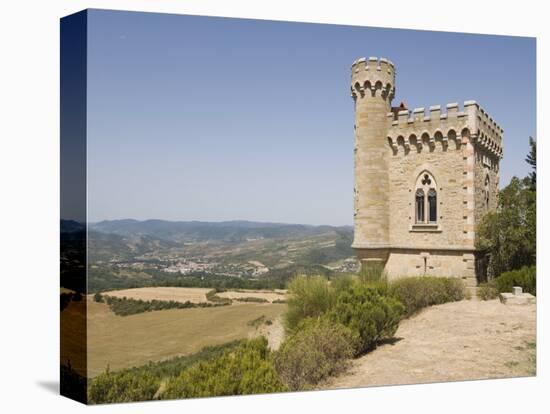 Tower, Rennes-Le Chateau, Aude, Languedoc-Roussillon, France, Europe-Martin Child-Stretched Canvas