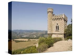 Tower, Rennes-Le Chateau, Aude, Languedoc-Roussillon, France, Europe-Martin Child-Stretched Canvas
