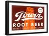 Tower Root Beer-null-Framed Art Print