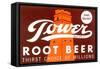 Tower Root Beer-null-Framed Stretched Canvas