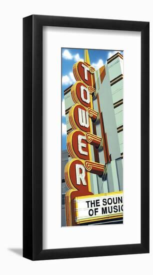 Tower Theater-Anthony Ross-Framed Giclee Print