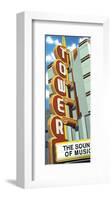 Tower Theater-Anthony Ross-Framed Art Print