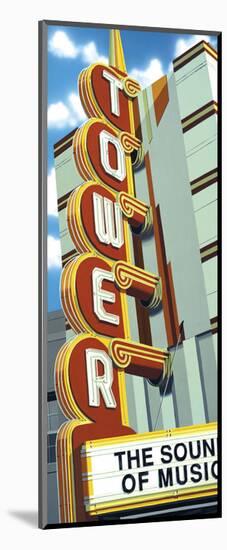 Tower Theater-Anthony Ross-Mounted Art Print