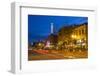 Tower Theatre on Wall Street at Dusk, Bend, Oregon, USA-Chuck Haney-Framed Photographic Print