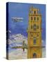 Tower with a Plaine-Fernando Aznar Cenamor-Stretched Canvas