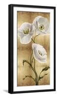 Towering Blooms - Panel III-Tania Bello-Framed Giclee Print