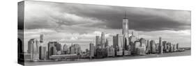 Towering City-Alan Copson-Stretched Canvas