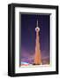 Towering CN Tower At Night-null-Framed Art Print