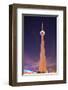 Towering CN Tower At Night-null-Framed Art Print