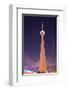 Towering CN Tower At Night-null-Framed Art Print