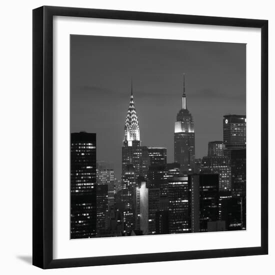 Towering Lights-Hakan Strand-Framed Giclee Print