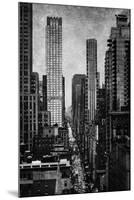 Towering New York-Pete Kelly-Mounted Giclee Print