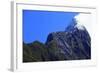 Towering Peaks and Narrow Gorge of Milford Sound on the South Island of New Zealand-Paul Dymond-Framed Photographic Print