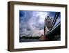 Towering Tower Bridge, London, UK-George Oze-Framed Photographic Print