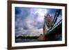 Towering Tower Bridge, London, UK-George Oze-Framed Photographic Print