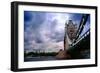 Towering Tower Bridge, London, UK-George Oze-Framed Photographic Print