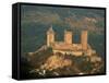 Towers and Fortifications of the Chateau De Foix, in the Midi Pyrenees, France, Europe-Tony Gervis-Framed Stretched Canvas