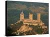 Towers and Fortifications of the Chateau De Foix, in the Midi Pyrenees, France, Europe-Tony Gervis-Stretched Canvas