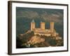 Towers and Fortifications of the Chateau De Foix, in the Midi Pyrenees, France, Europe-Tony Gervis-Framed Photographic Print