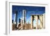 Towers City Bridge-Philippe Hugonnard-Framed Giclee Print